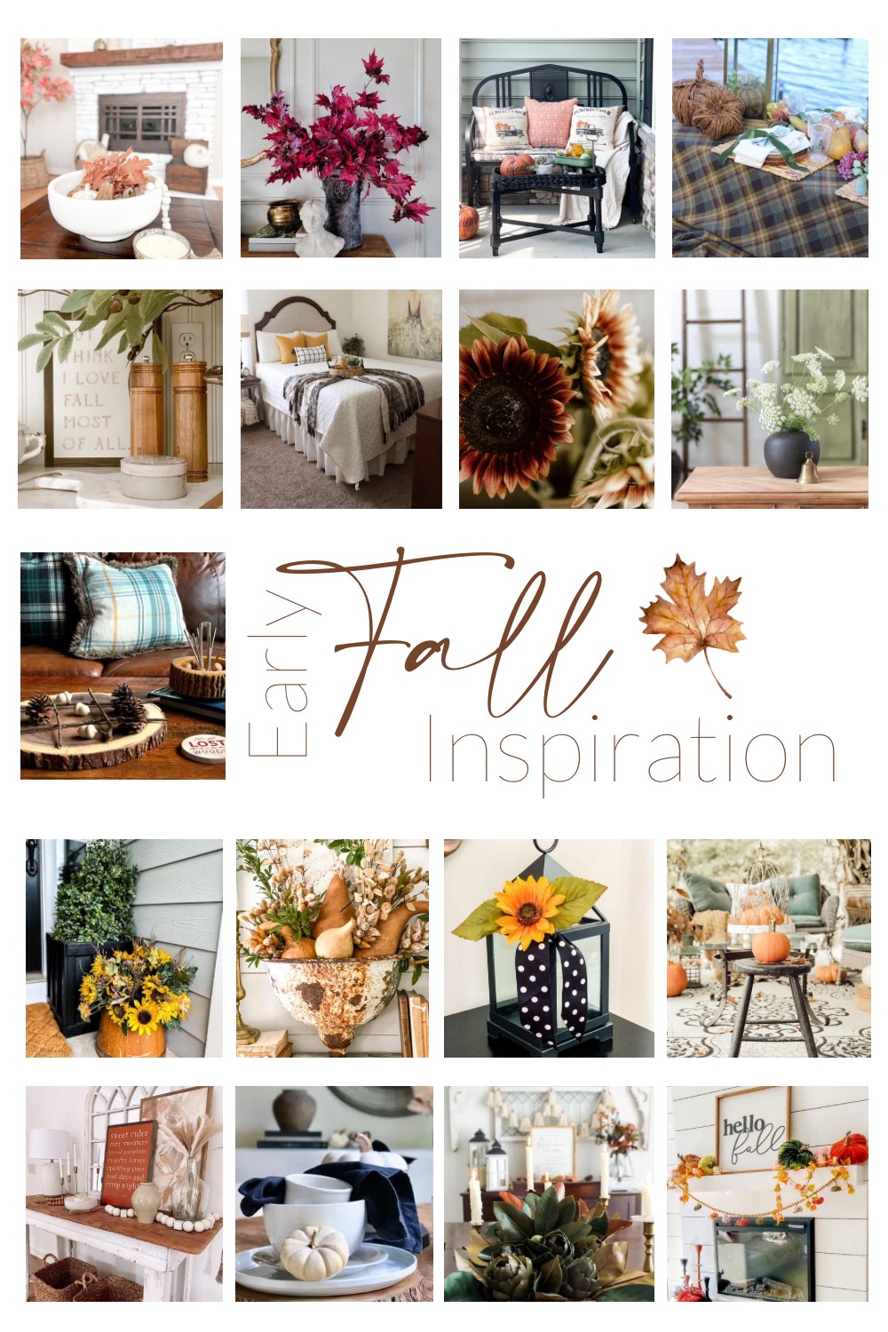 Early Fall Decor Ideas Before Pumpkins White Arrows Home