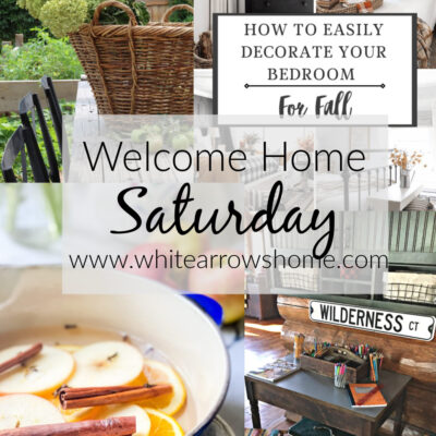 Welcome Home Saturday With My Family Thyme