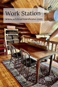 Workspace in Cabin Loft