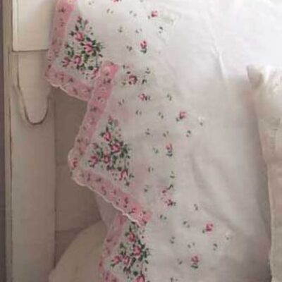 A Vintage Collection- Using and Displaying Old Handkerchiefs