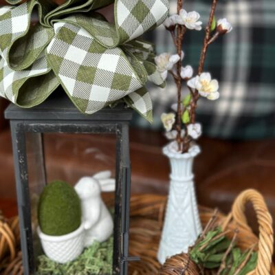 A Simple Spring and Easter Decor Project