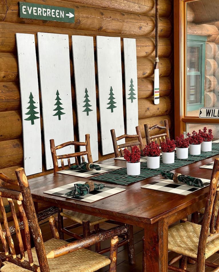 Cabin Dining Room Table