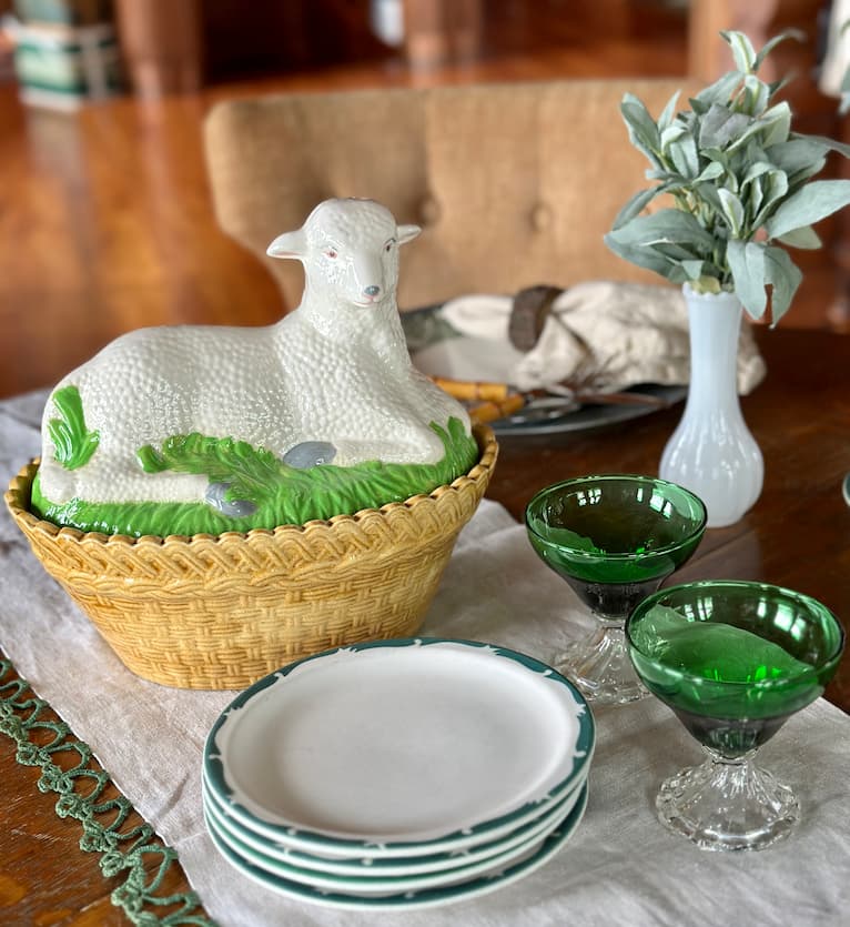 Spring Table in the Cabin