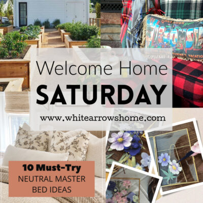 Welcome Home Saturday | Gardens, Books & Bedrooms