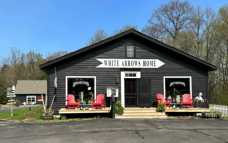 White Arrows Home the Shop