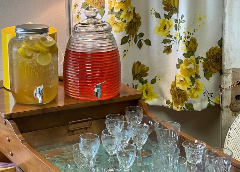 Entertaining Beverage Cart