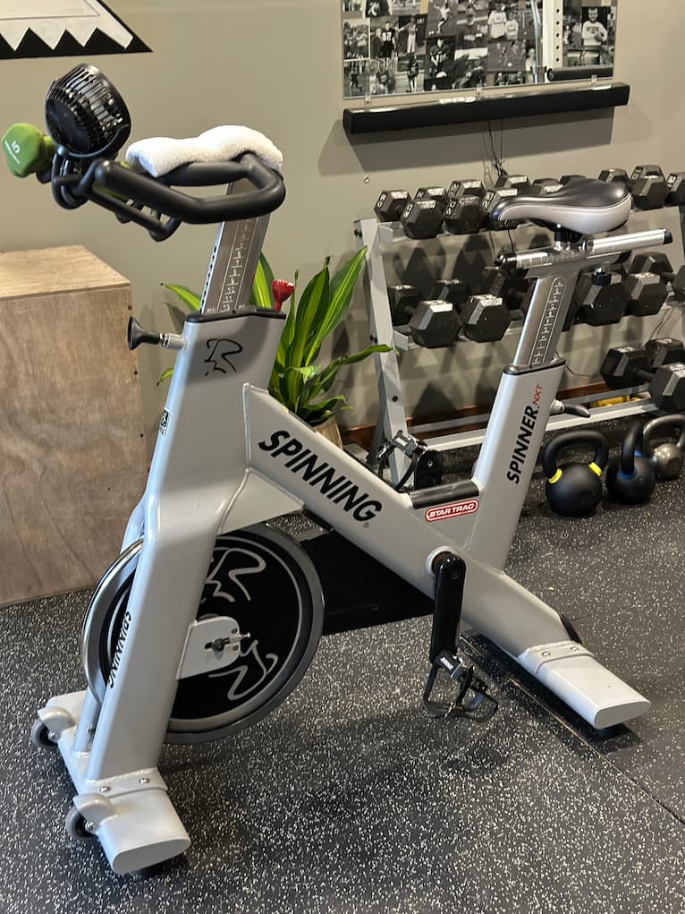 Home Gym Workout Room Spin Bike