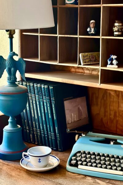 Styling an Antique Mail Sorter Desk