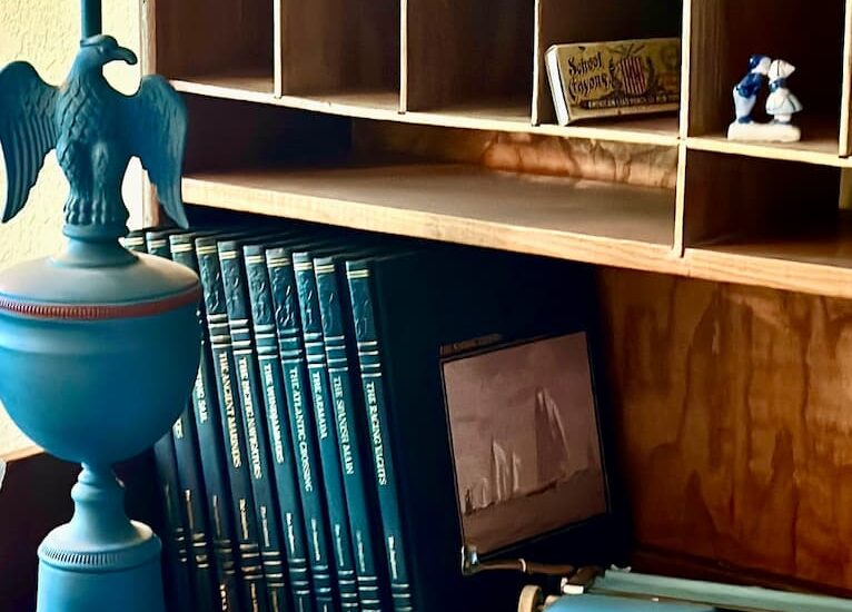 Styling an Antique Mail Sorter Desk