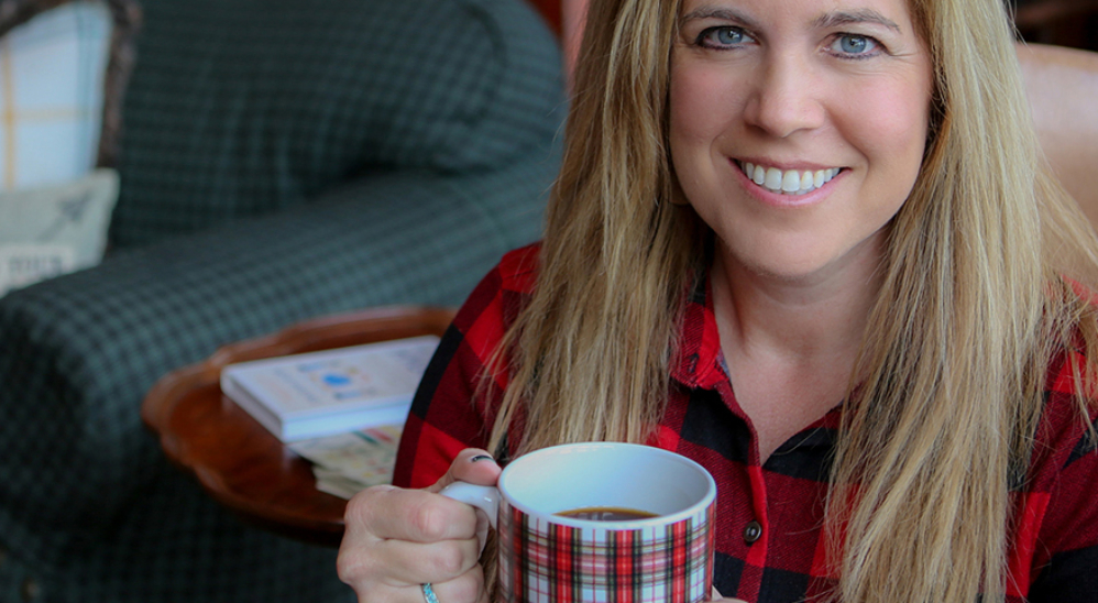 Kristin Lenz with Coffee