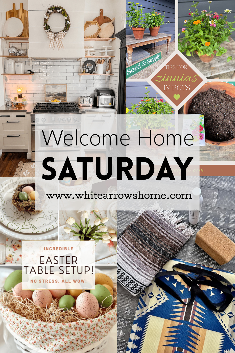 Welcome Home Saturday ~ White Arrows Home