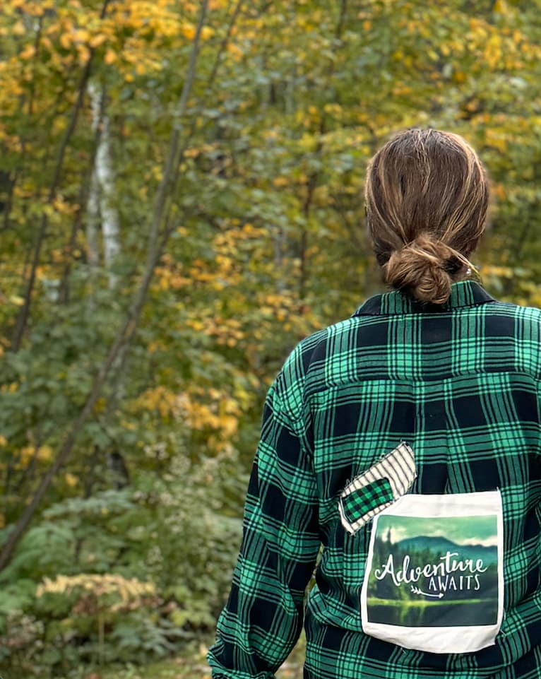 Adventure Awaits Flannel