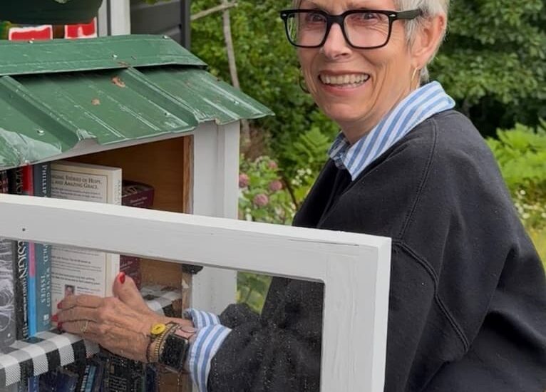 Little Free Library White Arrows Home